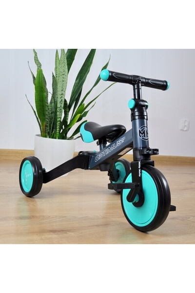 Milly Mally Bicicletă multifuncțională pentru copii, tricicletă, bicicletă de...
