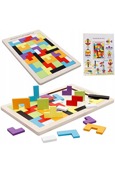 NiceKids PUZZLE DIN LEMN TETRIS ZKB-815