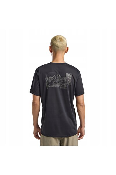 Jack Wolfskin Tricou trekking bărbați Vonnan grafic Explore Phantom L