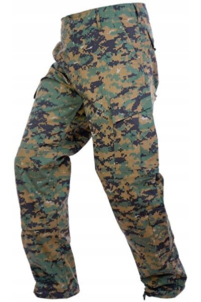 Mil-Tec Pantaloni Tactici Militari MARPAT ACU - Woodland Digital L
