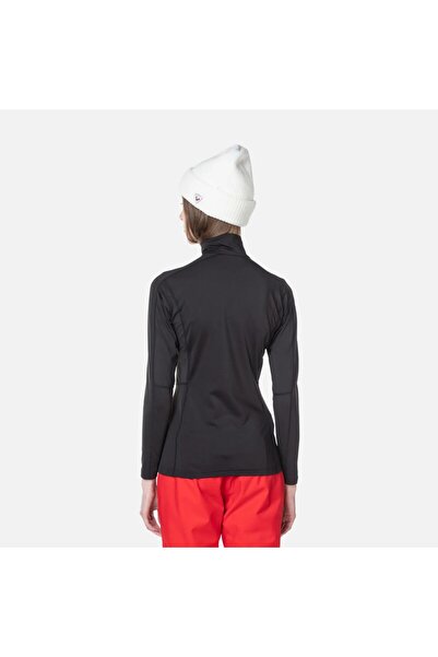 Rossignol W Classique Tricou termic cu fermoar 1/2, bleumarin - M