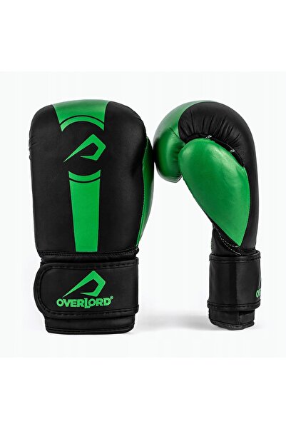 NO BRAND Mănuși de box Overlord Boxer, negru-verde