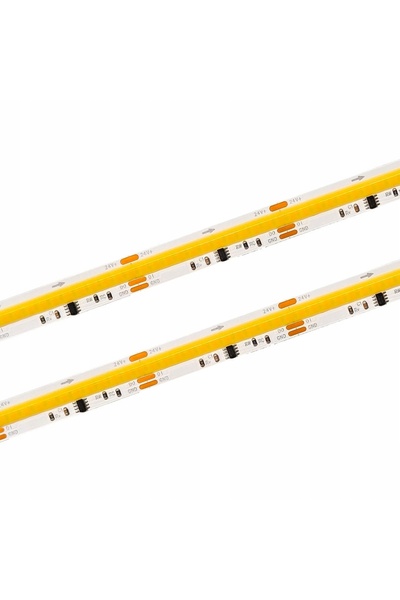 NO BRAND Bandă LED COB Digitală 18W/m 24V, cu schimbare de culoare CCT, 10mm,...