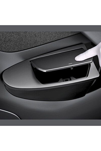 Red Lion parts Tesla Model Y Juniper Uyumlu Ön Kapı İçi Gizli Çöp Kovası Kapa...