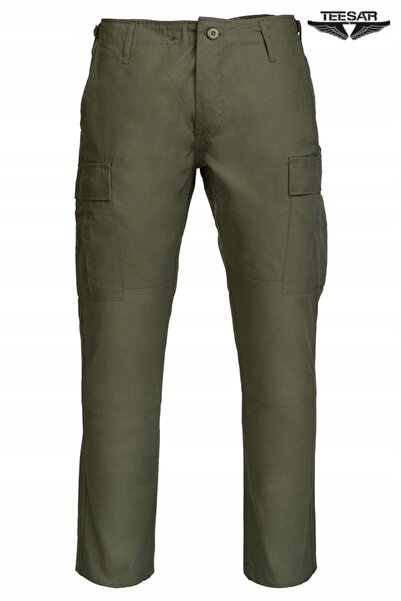 Mil-Tec Pantaloni Bărbați BDU Militari de Luptă Rip-stop OLVIE SLIM FIT 3XL