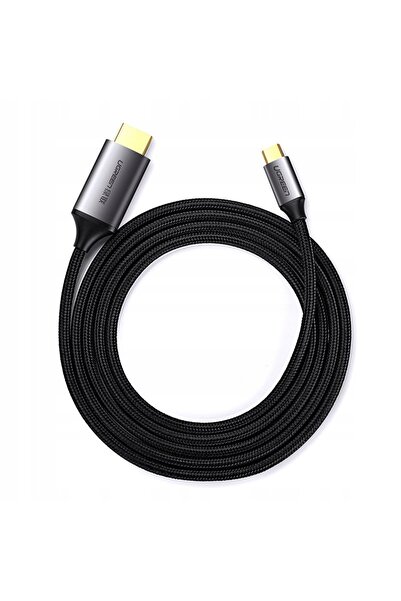 NO BRAND UGREEN Cablu USB-C la HDMI 4K UHD 1.5m (negru)