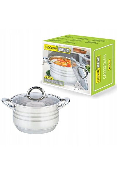 Maestro Oală de 22cm, 5.1L, cu capac, MR 3513