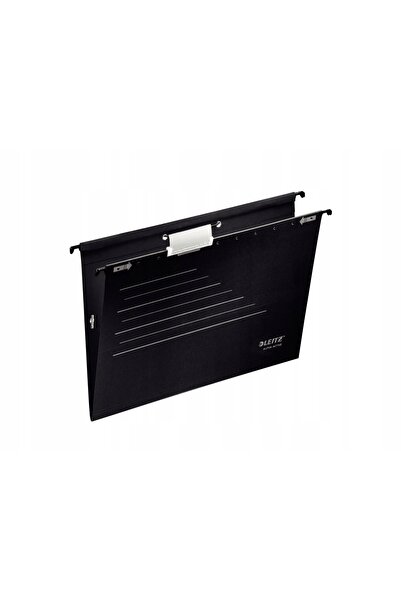 NO BRAND Dosar suspendabil Leitz Alpha active, A4, cu bandă elastică, negru, x5