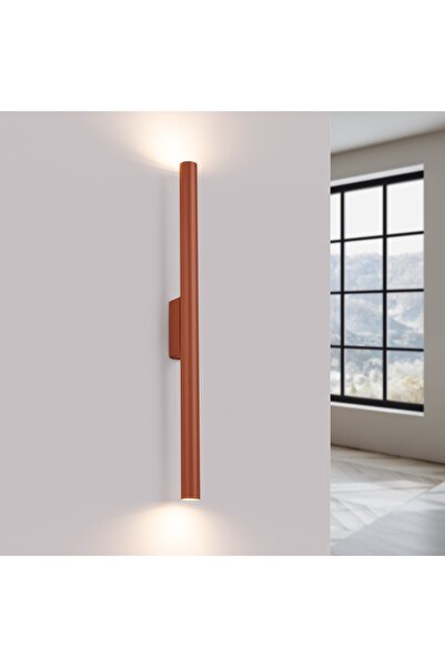 NO BRAND Aplică de perete modernă, tub roșu, 50 cm, cu lumină sus-jos, pentru...