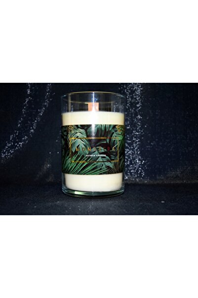 NO BRAND Lumânare aromatică Monstera Ivory în sticlă