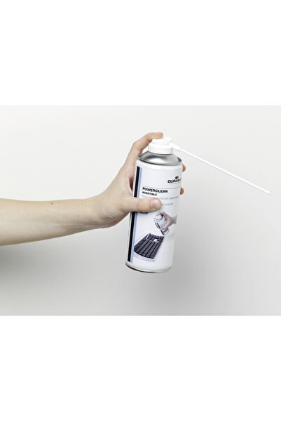 Durable Spray cu aer comprimat pentru echipamente de birou Powerclean 200ml x2