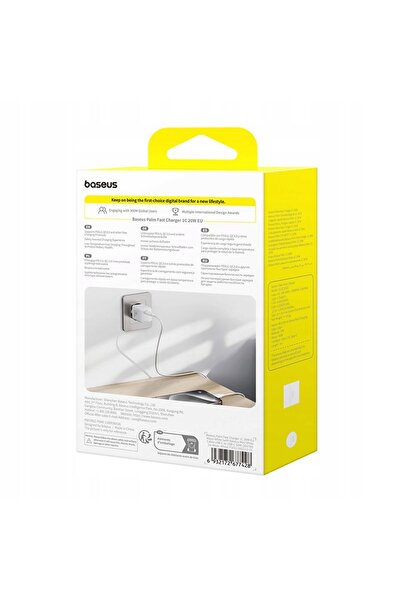 NO BRAND ÎNCĂRCĂTOR ADAPTOR DE ALIMENTARE BASEUS PALM 1C 20W (CU CABLU BASEUS...