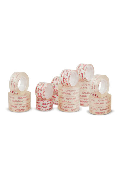 NO BRAND Bandă adezivă de birou Grand 12mm/30yd transparentă x120