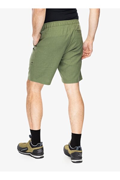 NO BRAND Pantaloni scurți din cânepă Turbat Goa - verde bronz S
