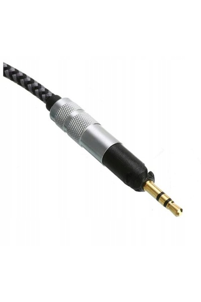 NO BRAND Cablu pentru căști SENNHEISER HD518 HD595 558 598, cablu împletit cu...