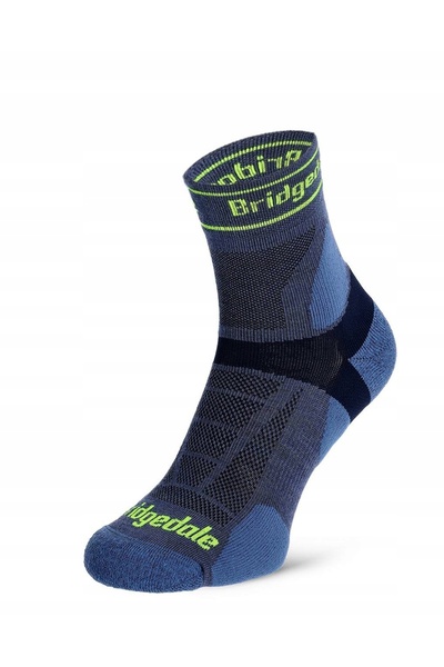 NO BRAND Bridgedale Ultra Lt T2 Merino Sport Șosete de alergare trei sferturi...
