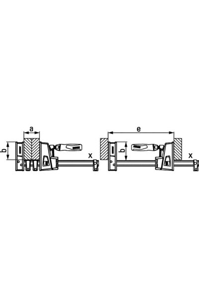 Bessey Clemă de tâmplar KRE 600/95
