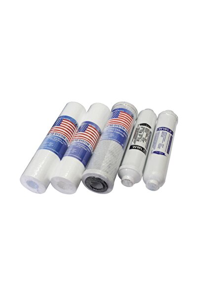 NO BRAND Cartușe filtrante de apă Osmoza RO6 WWL2 WML2 SET FILTRE MARI PACHET...