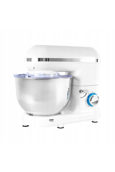 AGA Robot de bucătărie multifuncțional 1300W + teluri pentru amestecat + bol 5L