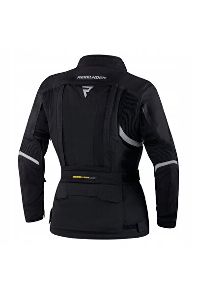 NO BRAND JAChetă din țesătură REBELHORN HARDY II LADY BLACK S