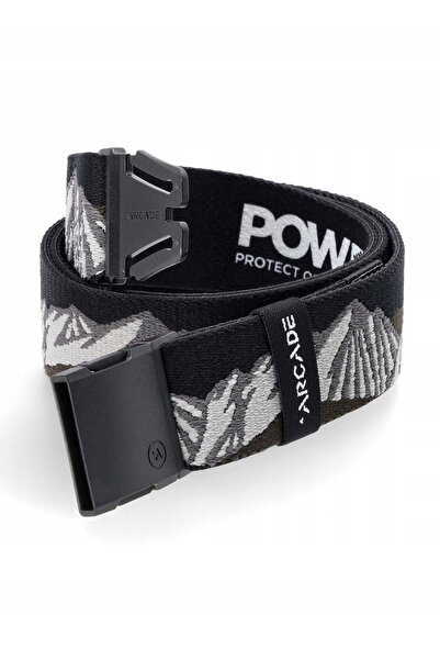 NO BRAND Pasek Arcade Pow x Joseph Toney negru/cărbune