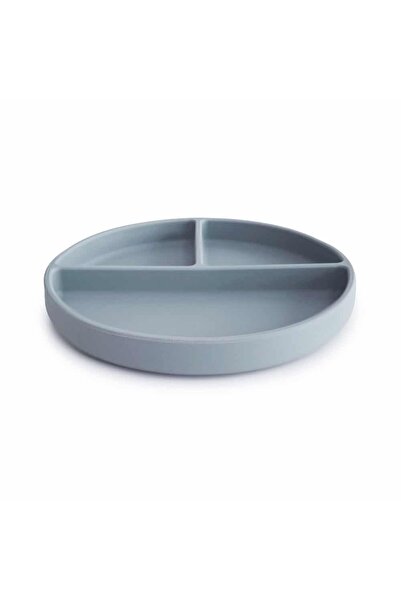 NO BRAND Mushie: Farfurioară din silicon cu ventuză - Powder Blue 2320228