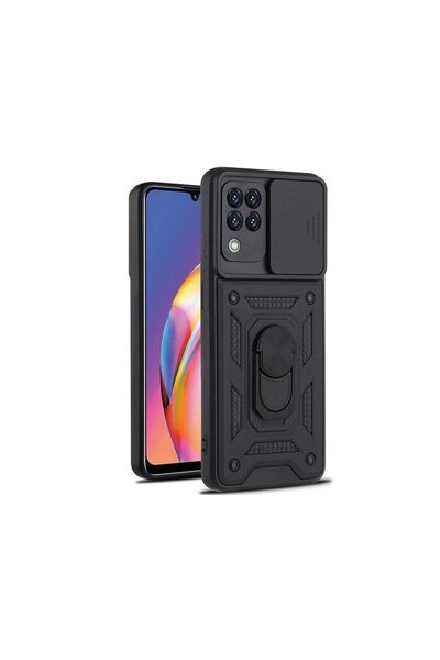 NO BRAND Husă blindată cu protecție pentru cameră Alogy Stand Ring Armor pent...
