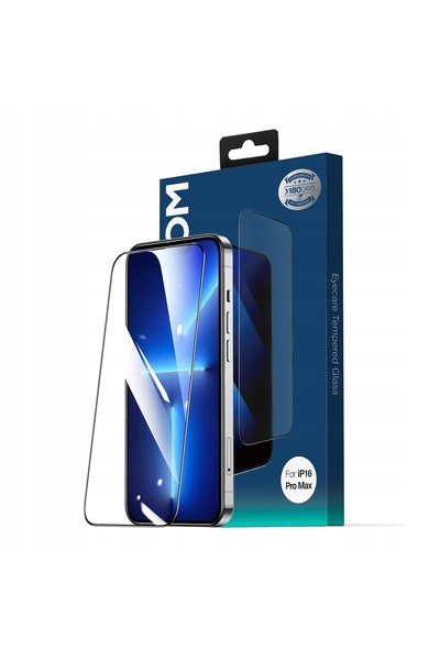 Joyroom Sticlă pentru iPhone 15 Plus/16 Plus Anti-lumină albastră Anti-praf