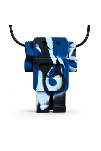 Jellystone Jucărie pandantiv anti-stres, robot de logopedie, design albastru