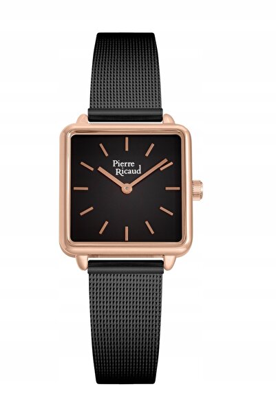 NO BRAND Ceas de damă negru Pierre Ricaud elegant