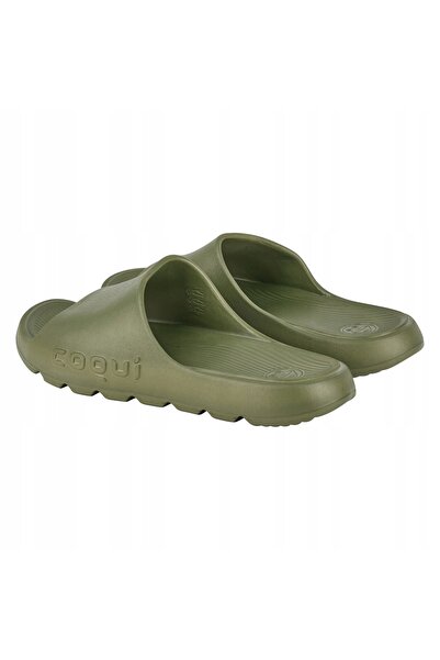 Coqui Șlapi LOU pentru bărbați, pentru piscină și plajă, verde militar, 43