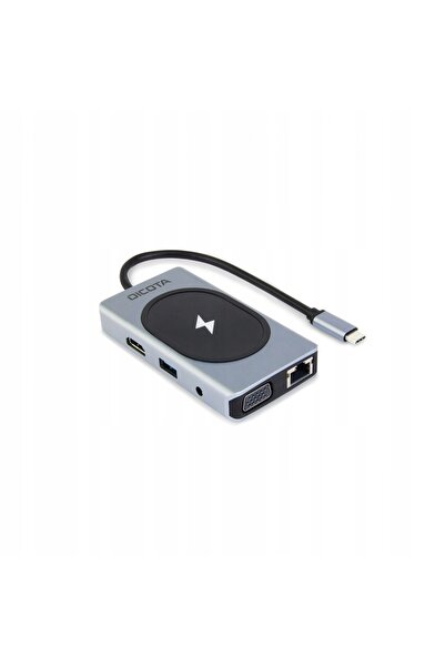 Dicota Hub USB-C 10 în 1 Încărcare 4K PD 100W