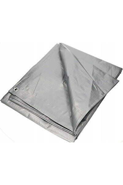 NO BRAND PLANDEKA Prelată de protecție argintie 4x6 M, 200g/m2, impermeabilă