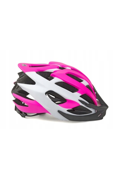 NO BRAND Casca AUTHOR AERO X8 52-58cm roz/alb (fluo)