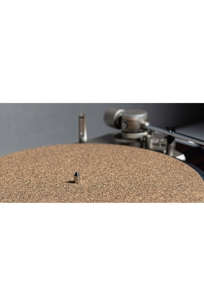 NO BRAND Placă de plută pentru gramofon + Slipmat de cauciuc pentru vinil, ti...
