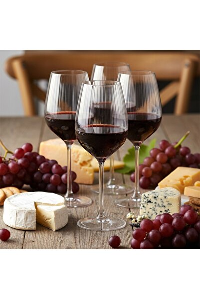 Vilde Set de 4 pahare pentru vin alb, vin roșu și apă, 490 ml