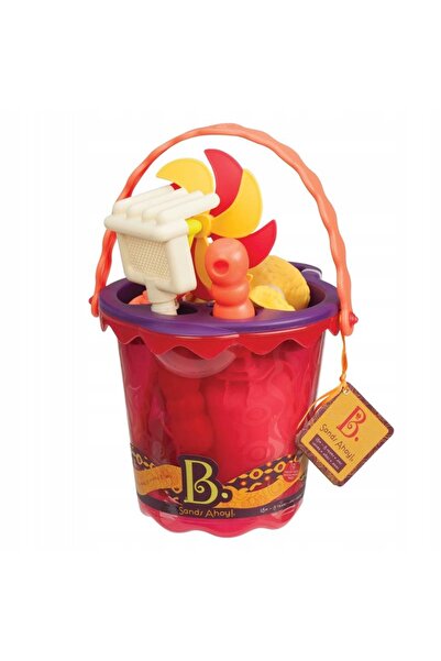 NO BRAND B.toys găleată jucării de plajă moară de vânt basculantă