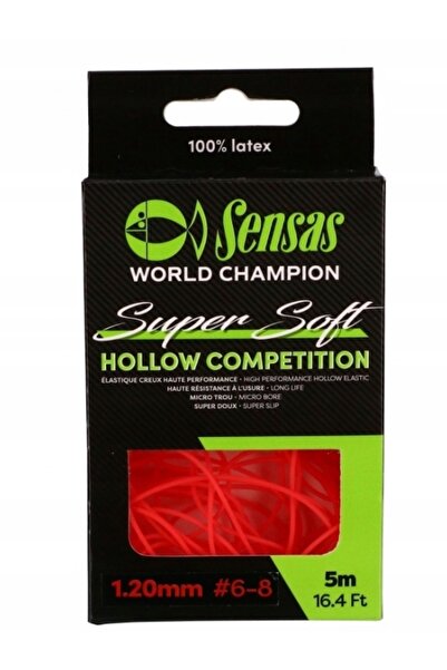 NO BRAND Guma Super Soft Hollow Match Sensas 5m 1,2mm