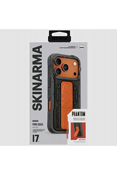 Skinarma Husă Phantom pentru iPhone 17 Pro Încărcare magnetică + Suport de pr...