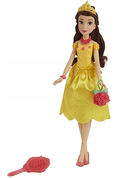 Hasbro PĂPUȘĂ PRINȚESELE DISNEY BELLE FRUMUSEȚEA ȘI FIARĂA + ACOARDION