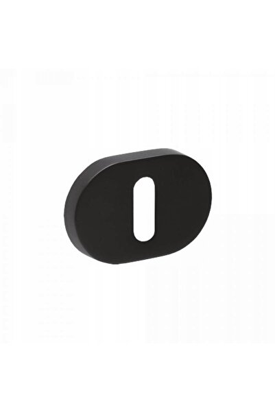 NO BRAND VDS Rozeta R75 negru oval pentru cheie