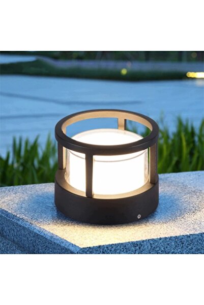 NO BRAND Aplică LED de exterior, 12 W, 1200 lm, 4000 K, IP54, negru
