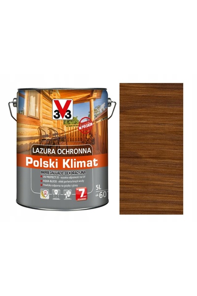 NO BRAND 3V3 Lasură eficientă pentru acoperișuri, impregnant decorativ pentru...