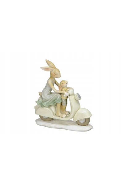 NO BRAND Figurină decorativă Lady Zayk Zayka Scooter 17 cm