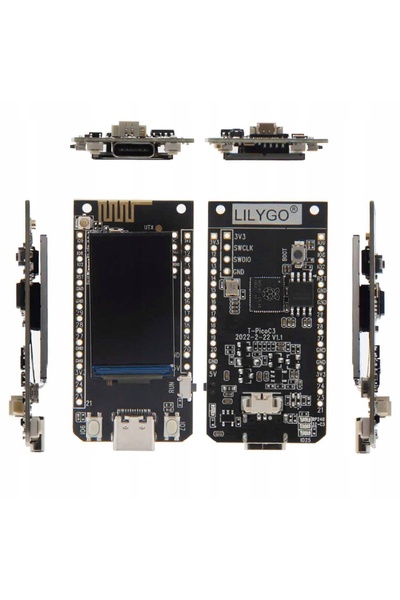 NO BRAND RP2040 + ESP32-C3 LilyGO T-PicoC3 WiFi Bluetooth LCD 1.14" USB-C