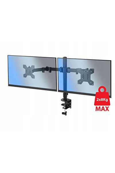 NO BRAND SUPORT DE BĂRĂ DE BIROU PENTRU MONITOARE DUBLE 10”-27”
