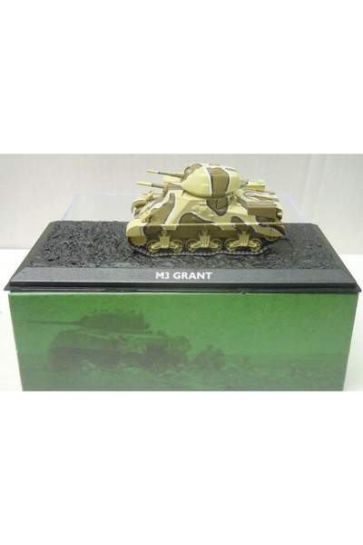 Atlas Divizia blindată britanică M3 Grant 10 EGIT 1942 - 1/72 metal