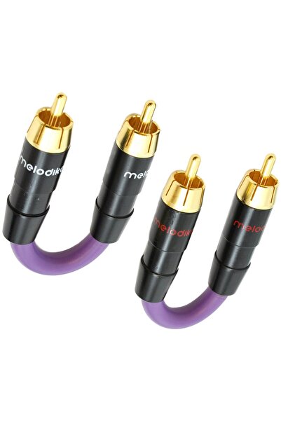NO BRAND Plăci amplificatoare audio auto 2xRCA pentru Melodika MD2R02