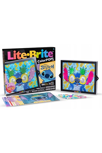 NO BRAND Lite Brite ColorPop Set Stitch 02438 puzzle