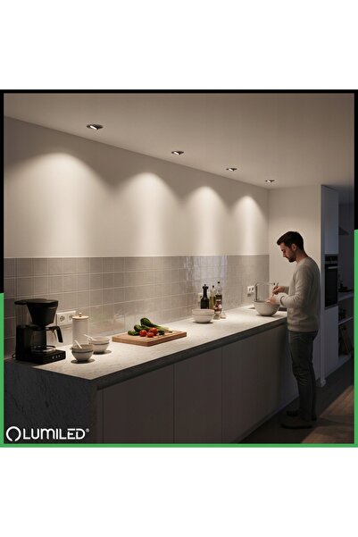NO BRAND 10x Bec LED GU10 tip spot 12W = 100W 1320LM 4000K Lumină neutră LUMILED